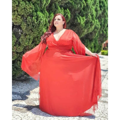 Vestido Radiant Glow – Elegância do M ao Plus Size