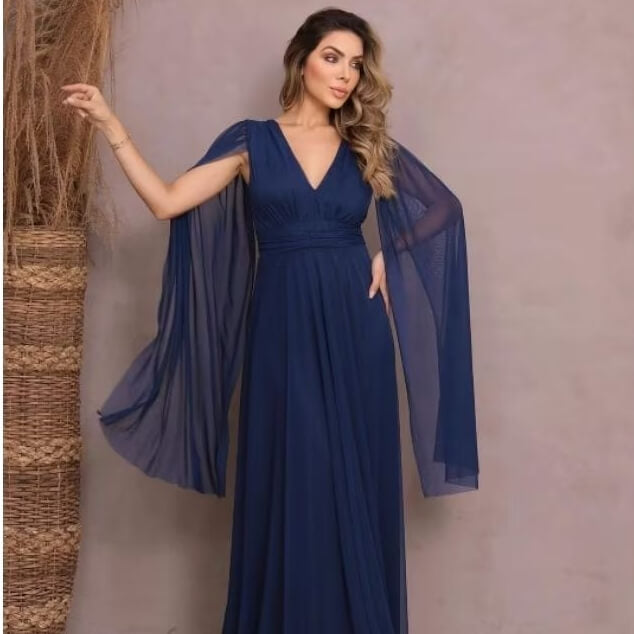 Vestido Radiant Glow – Elegância do M ao Plus Size