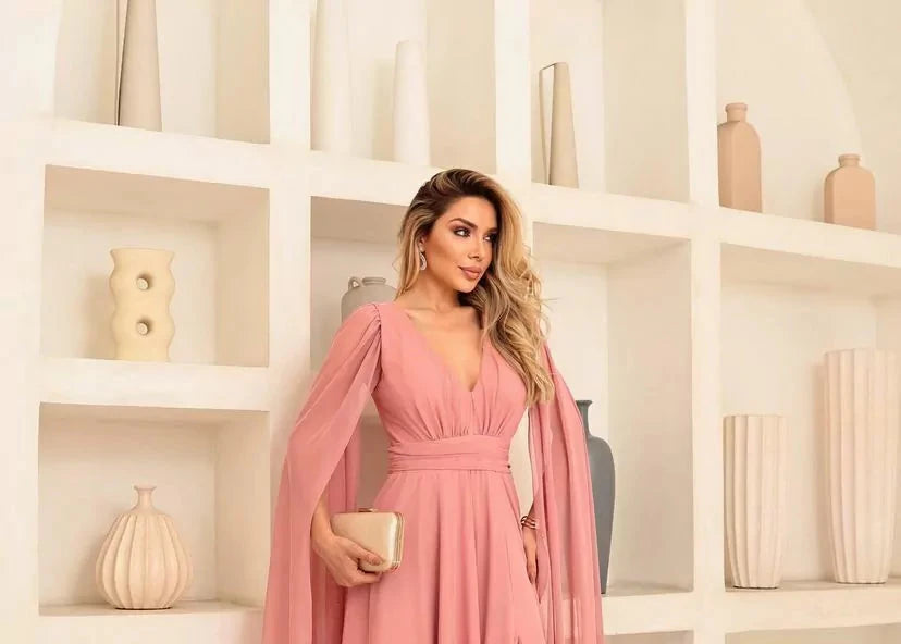 Vestido Radiant Glow – Elegância do M ao Plus Size