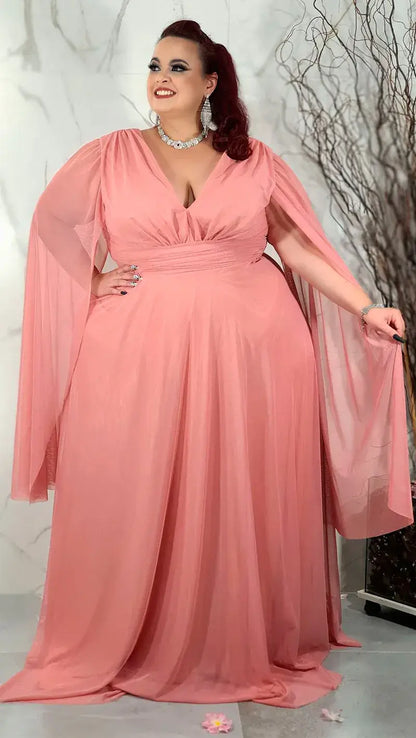 Vestido Radiant Glow – Elegância do M ao Plus Size